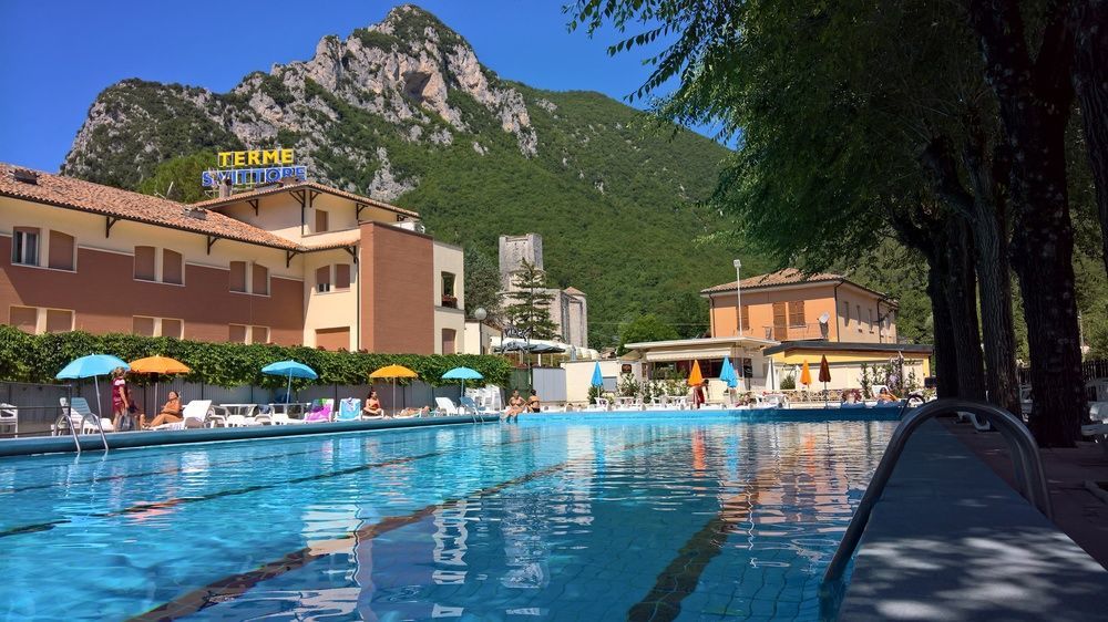 Hotel Terme Di San Vittore Genga (Ancona) Exterior foto